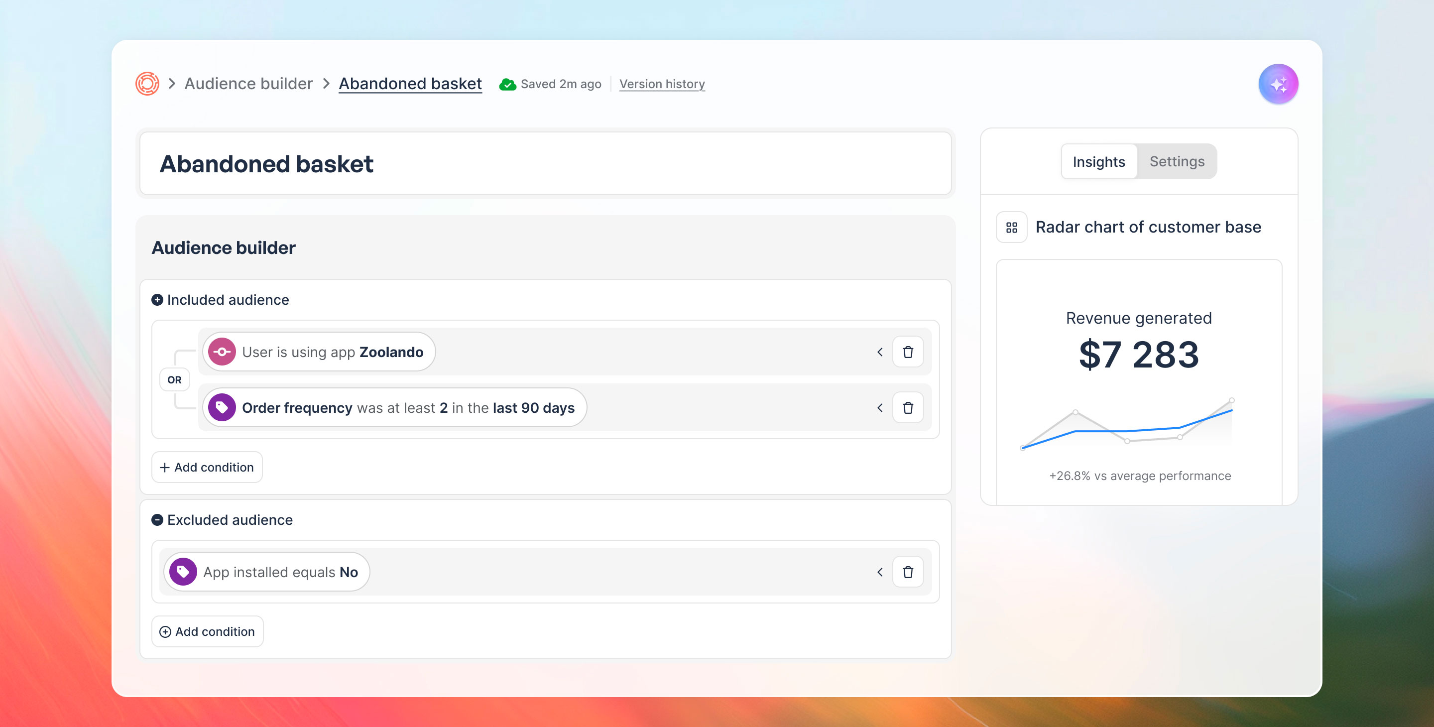 Meiro segmentation UI